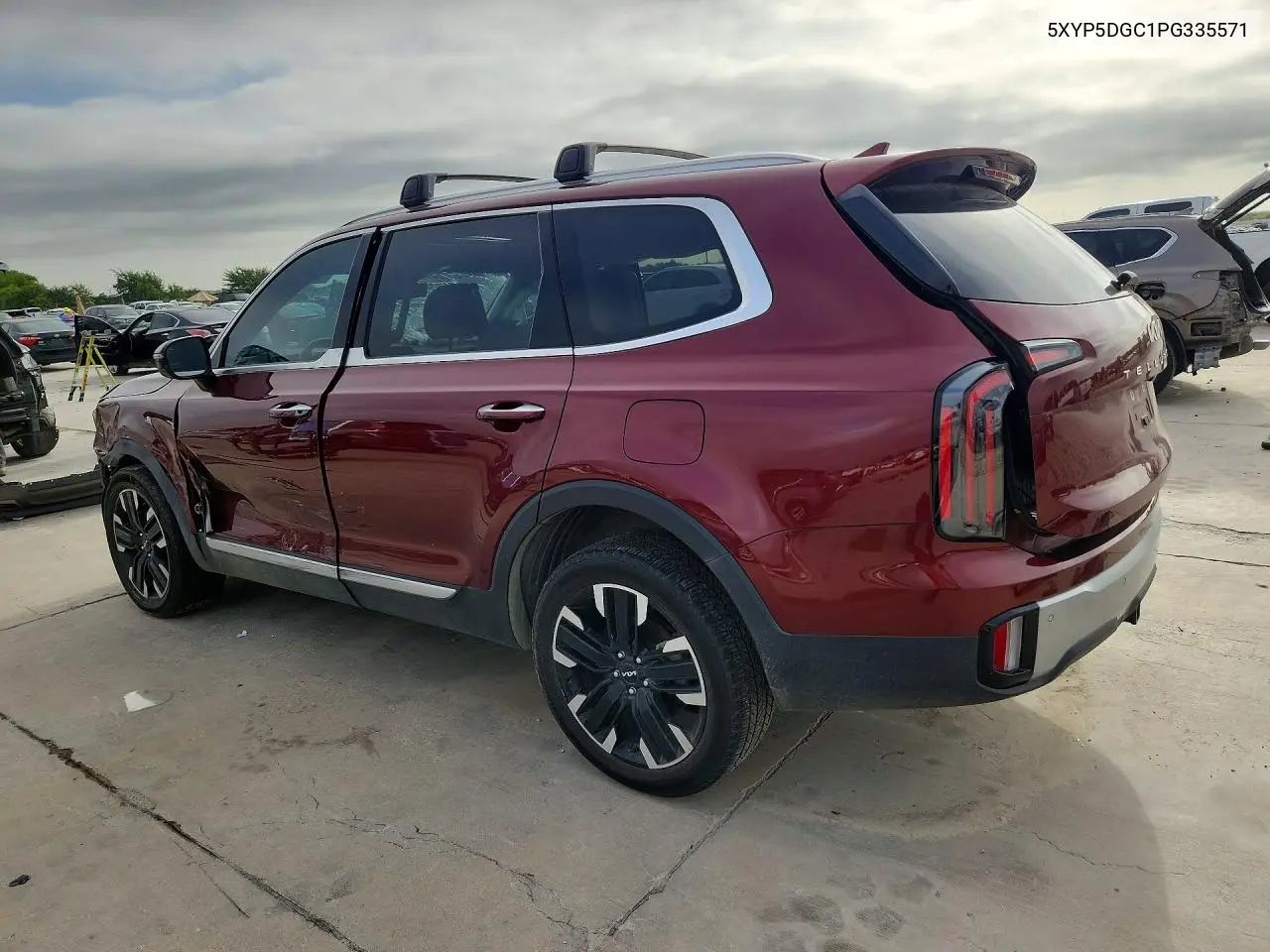 2023 Kia Telluride Sx-Prestige VIN: 5XYP5DGC1PG335571 Lot: 58603506