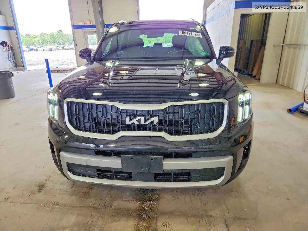2023 Kia Telluride Ex VIN: 5XYP34GC3PG348859 Lot: 59121826