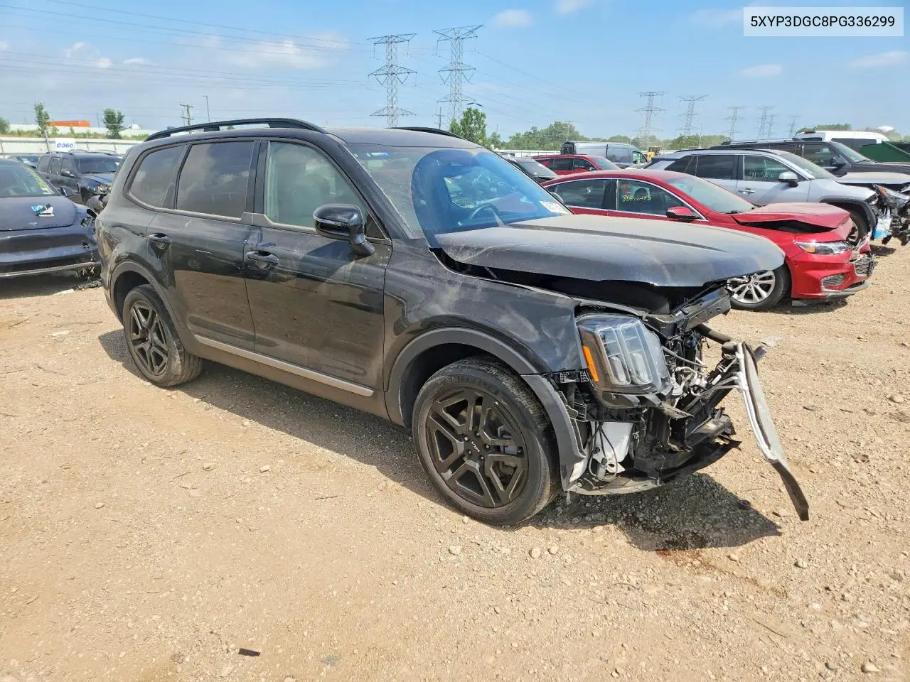 2023 Kia Telluride Ex X-Line VIN: 5XYP3DGC8PG336299 Lot: 59365296
