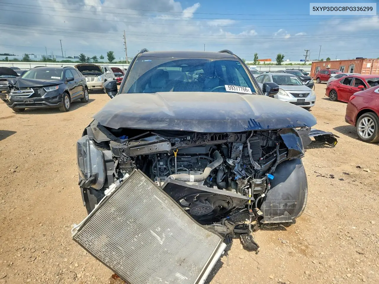 2023 Kia Telluride Ex X-Line VIN: 5XYP3DGC8PG336299 Lot: 59365296