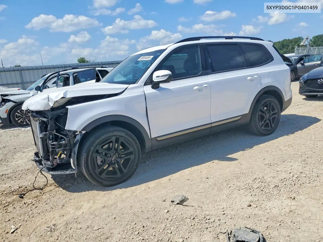2023 Kia Telluride Ex X-Line VIN: 5XYP3DGC1PG401459 Lot: 59804466