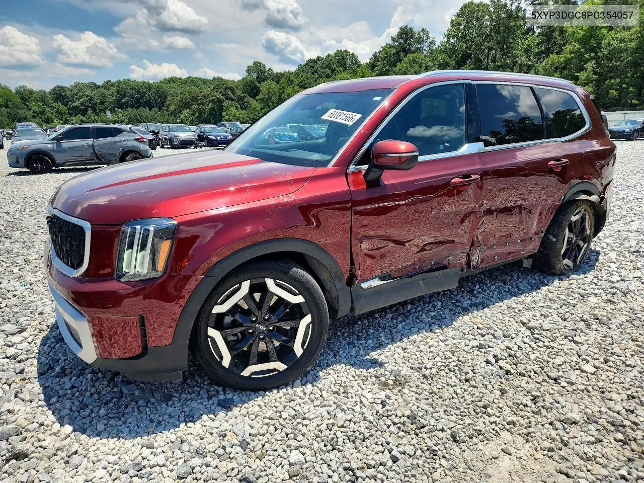 2023 Kia Telluride Ex VIN: 5XYP3DGC8PG354057 Lot: 60081566
