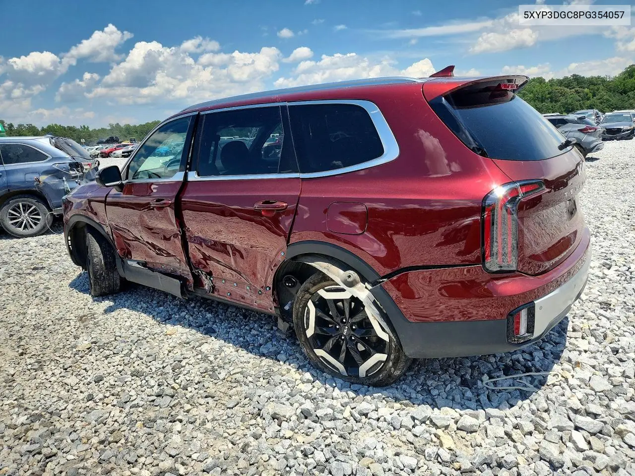 2023 Kia Telluride Ex VIN: 5XYP3DGC8PG354057 Lot: 60081566