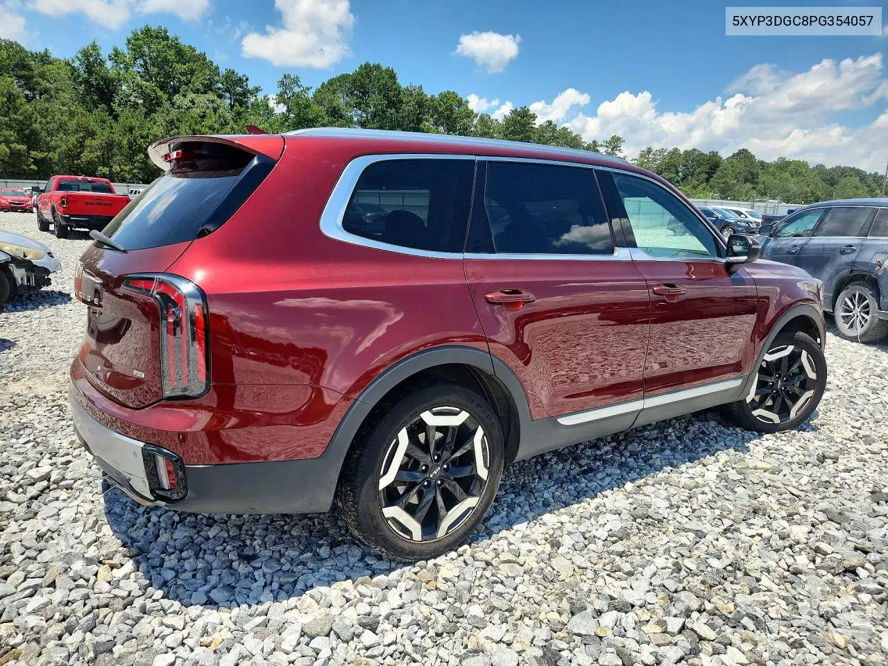 2023 Kia Telluride Ex VIN: 5XYP3DGC8PG354057 Lot: 60081566