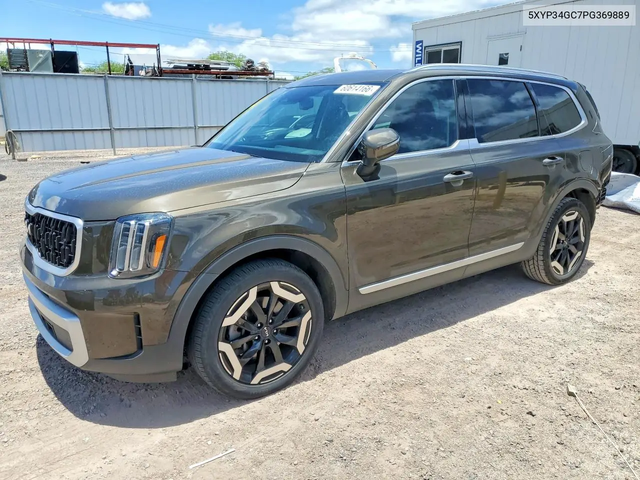 2023 Kia Telluride Ex VIN: 5XYP34GC7PG369889 Lot: 60614166