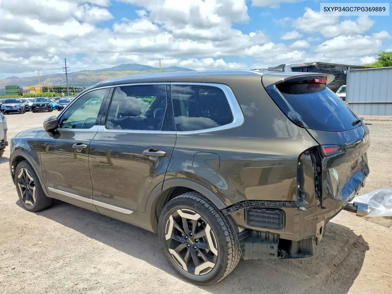2023 Kia Telluride Ex VIN: 5XYP34GC7PG369889 Lot: 60614166
