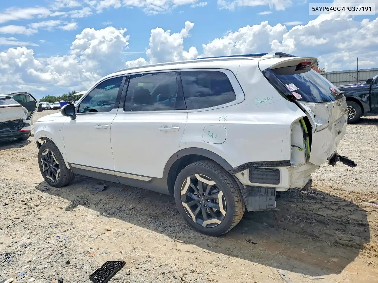 2023 Kia Telluride S VIN: 5XYP64GC7PG377191 Lot: 60831426