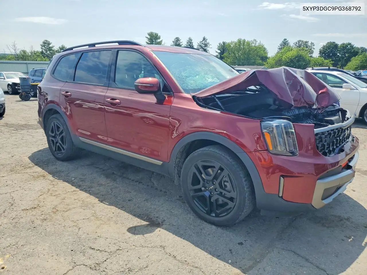 2023 Kia Telluride Ex X-Line VIN: 5XYP3DGC9PG368792 Lot: 60832816