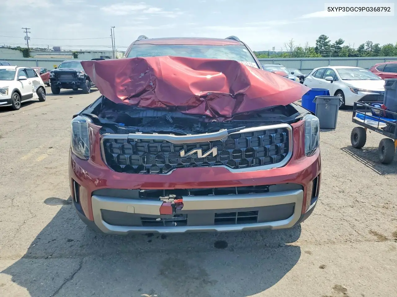2023 Kia Telluride Ex X-Line VIN: 5XYP3DGC9PG368792 Lot: 60832816