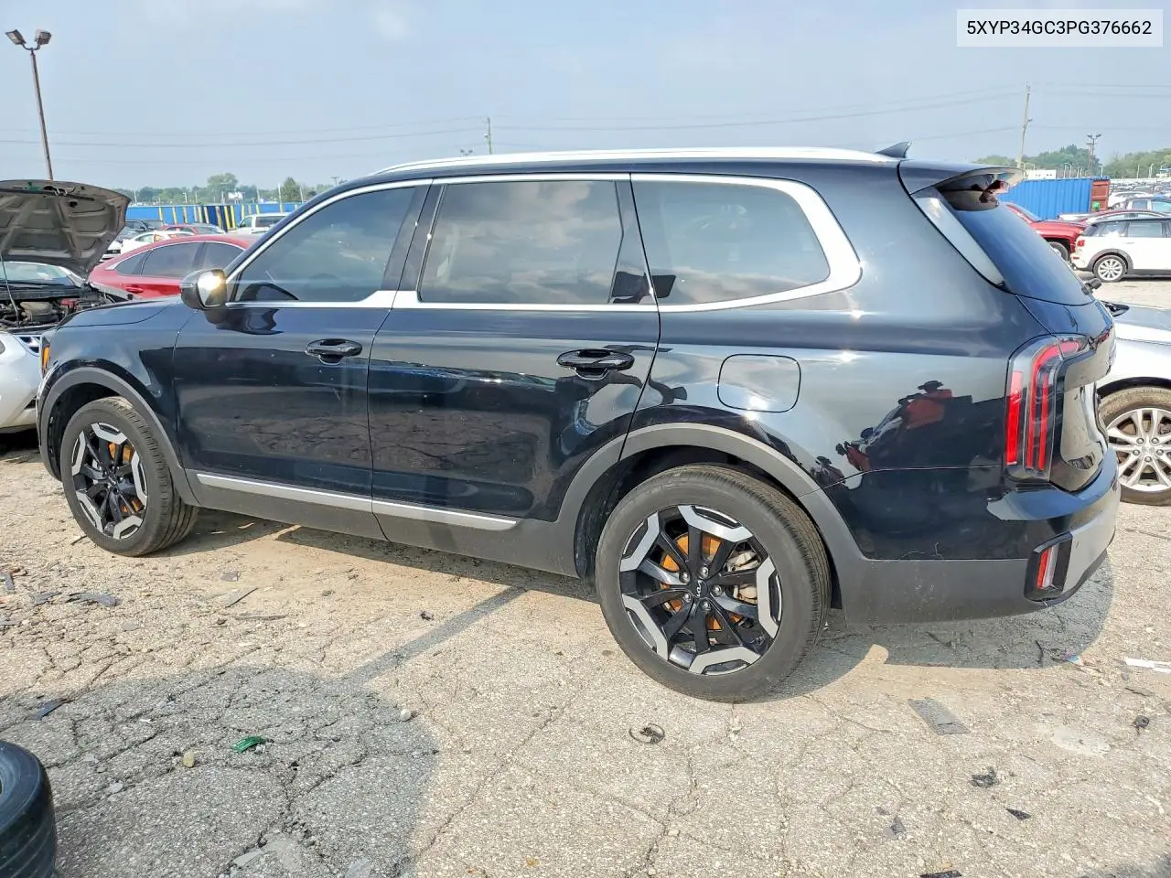 2023 Kia Telluride Ex VIN: 5XYP34GC3PG376662 Lot: 61701216