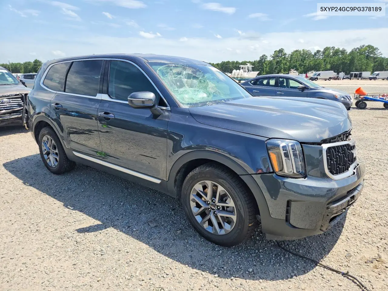 2023 Kia Telluride Lx VIN: 5XYP24GC9PG378189 Lot: 61931436
