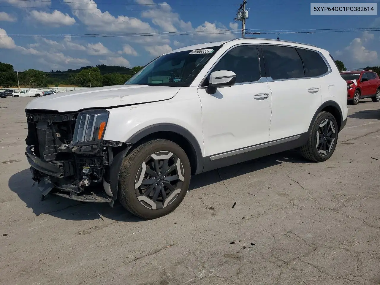 2023 Kia Telluride S VIN: 5XYP64GC1PG382614 Lot: 85606655