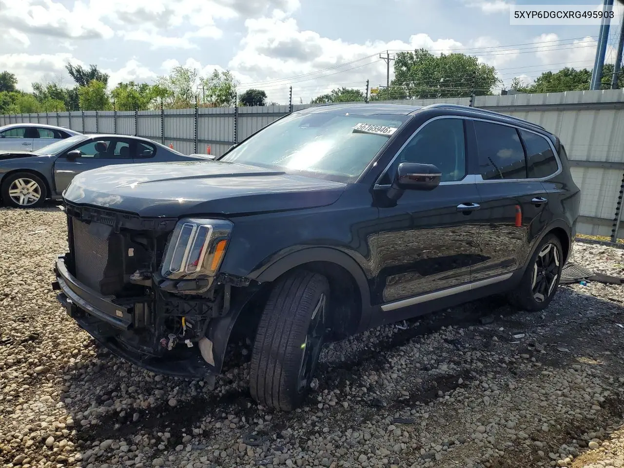 2024 Kia Telluride S VIN: 5XYP6DGCXRG495903 Lot: 56765946