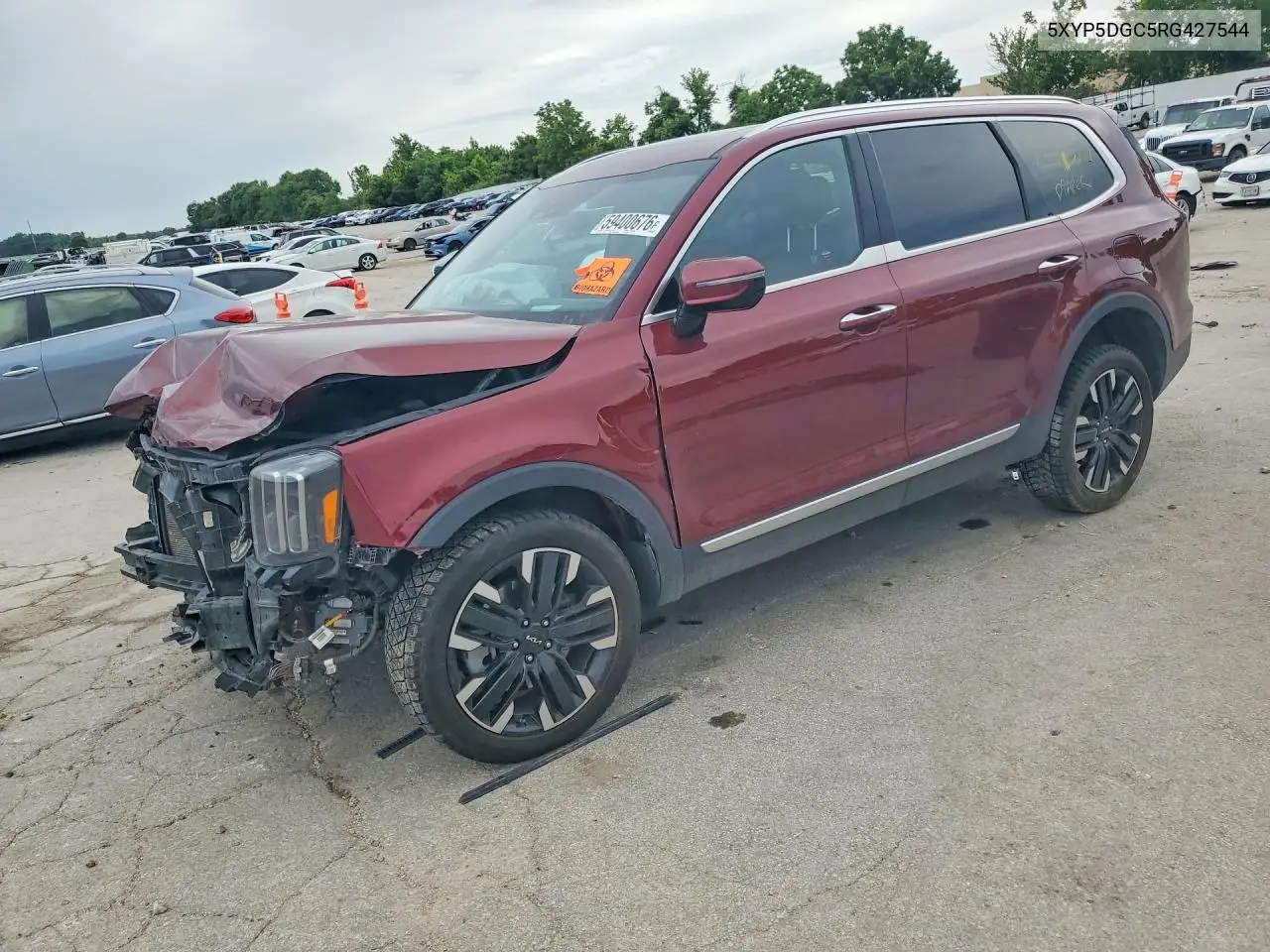 2024 Kia Telluride Sx-Prestige VIN: 5XYP5DGC5RG427544 Lot: 59400676