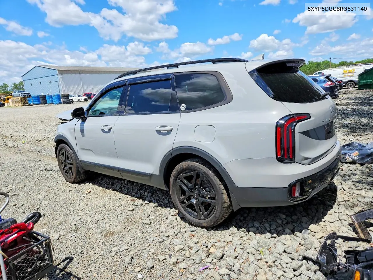 2024 Kia Telluride Sx-Prestige X-Line VIN: 5XYP5DGC8RG531140 Lot: 60028166