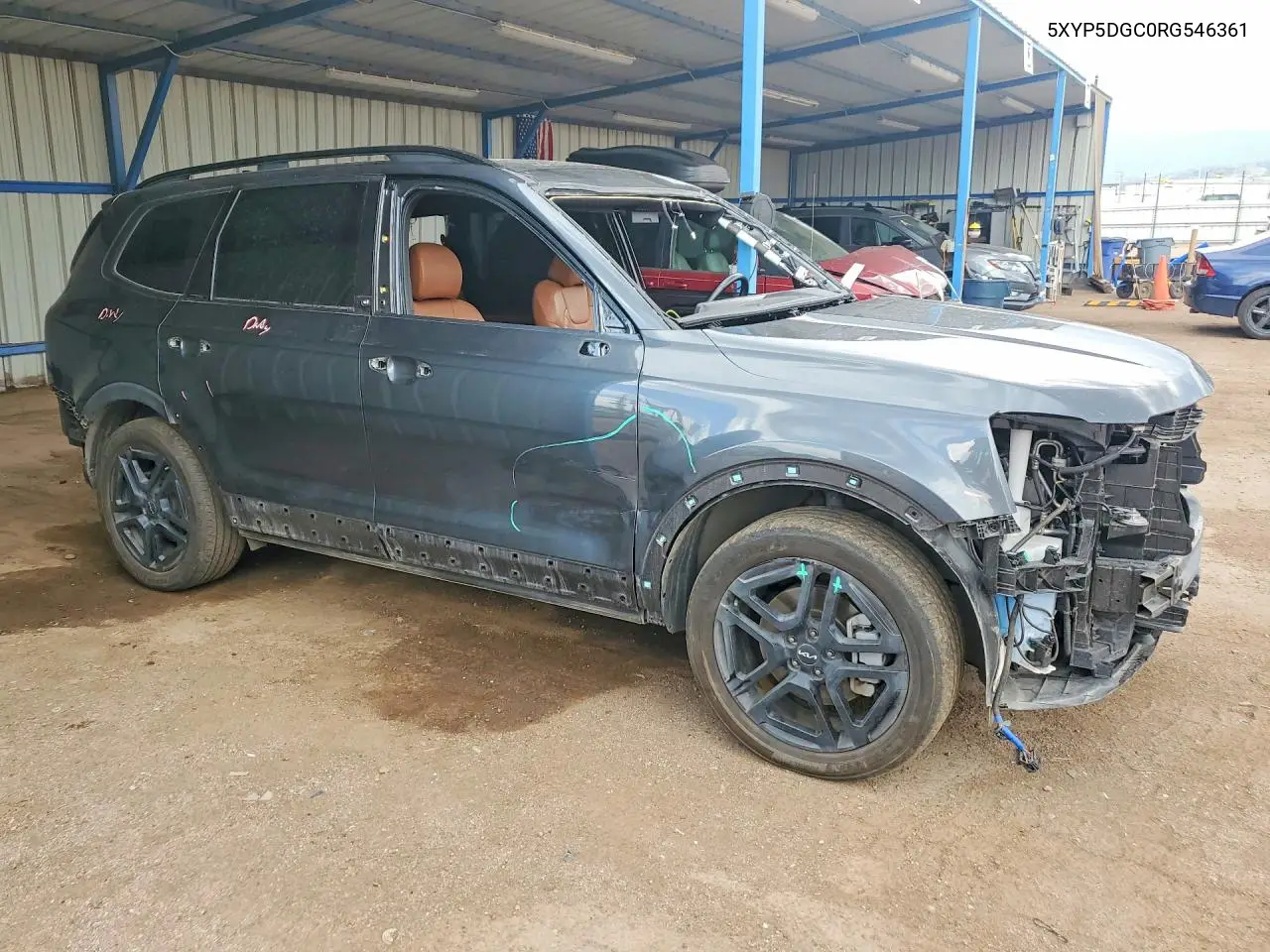 2024 Kia Telluride Sx X-Line VIN: 5XYP5DGC0RG546361 Lot: 60230166