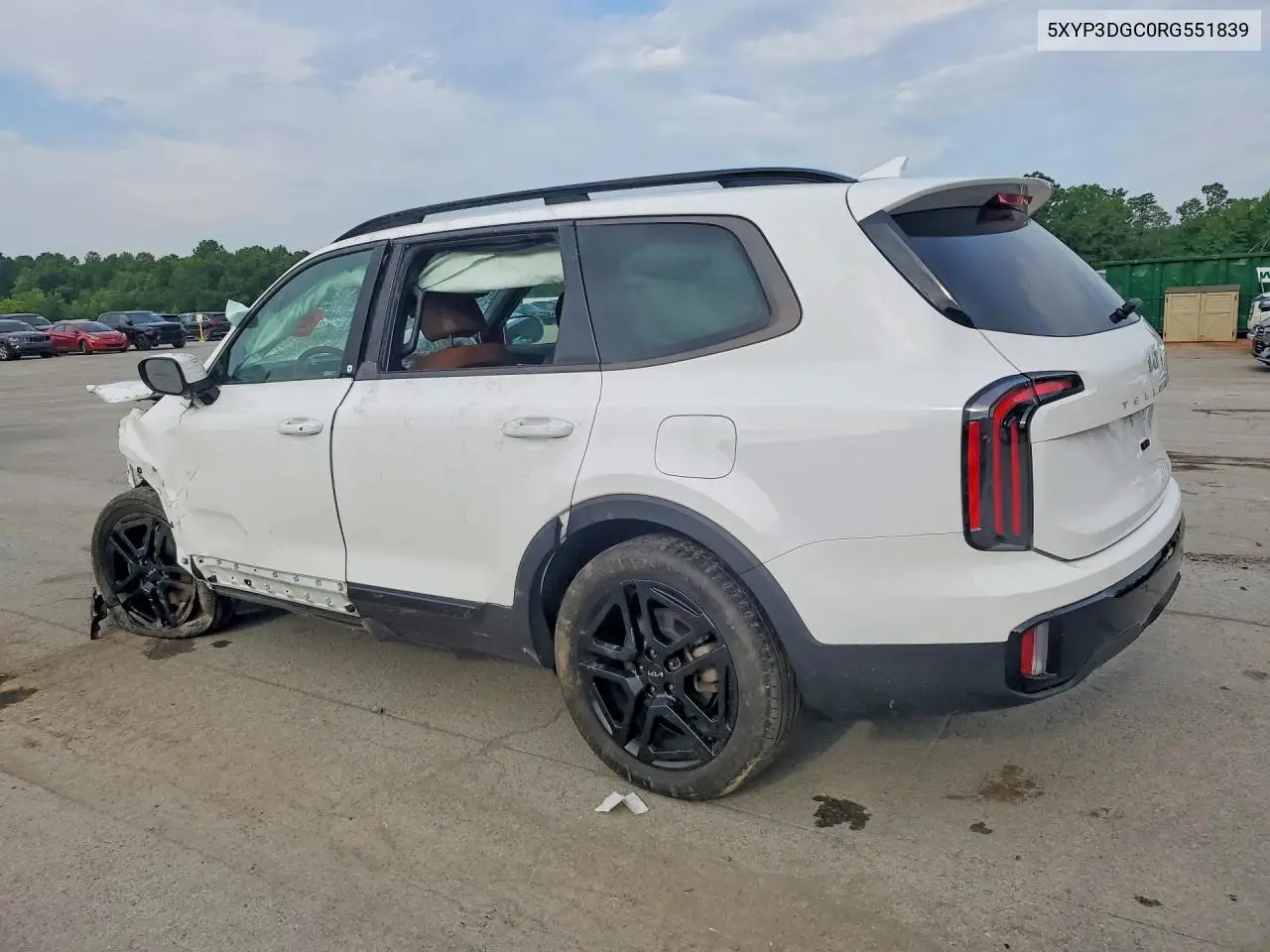 2024 Kia Telluride Ex X-Line VIN: 5XYP3DGC0RG551839 Lot: 60277036