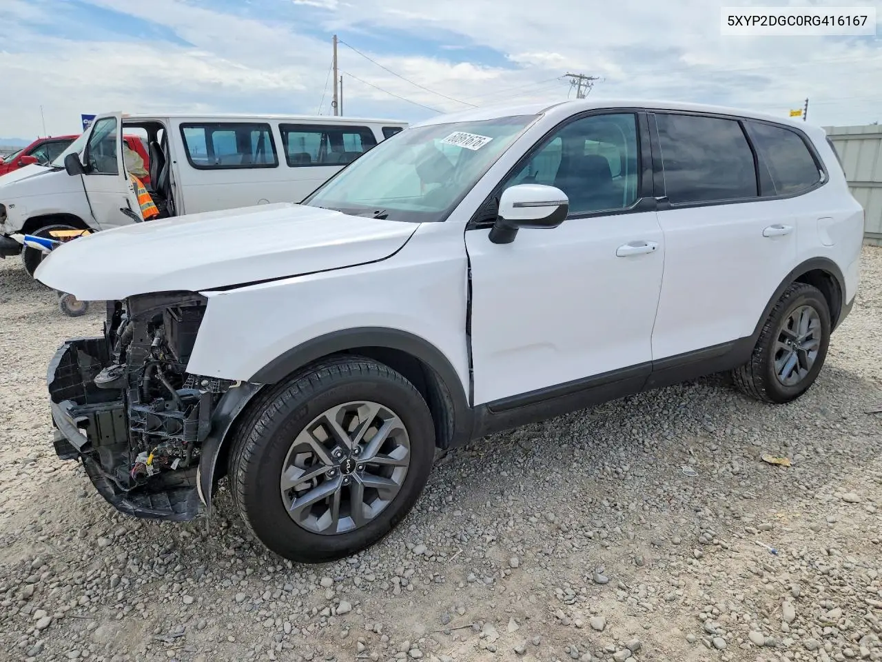 2024 Kia Telluride Lx VIN: 5XYP2DGC0RG416167 Lot: 60861676