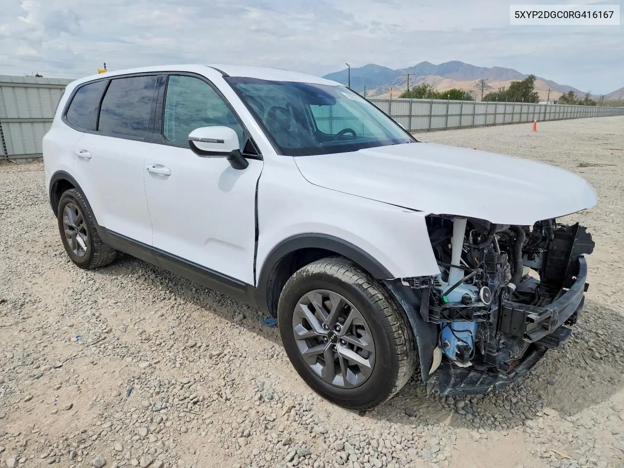 2024 Kia Telluride Lx VIN: 5XYP2DGC0RG416167 Lot: 60861676