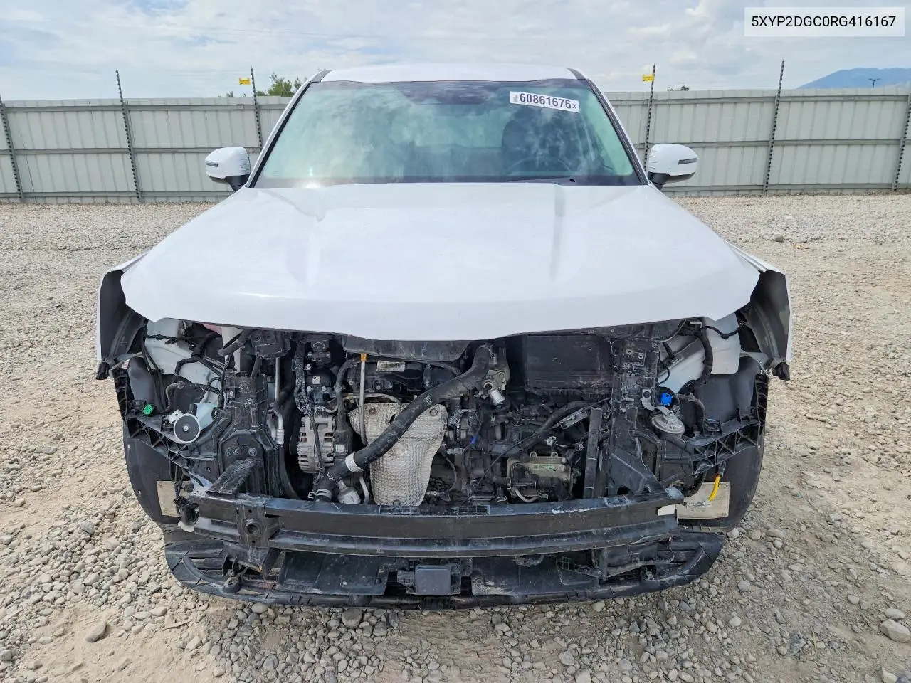 2024 Kia Telluride Lx VIN: 5XYP2DGC0RG416167 Lot: 60861676
