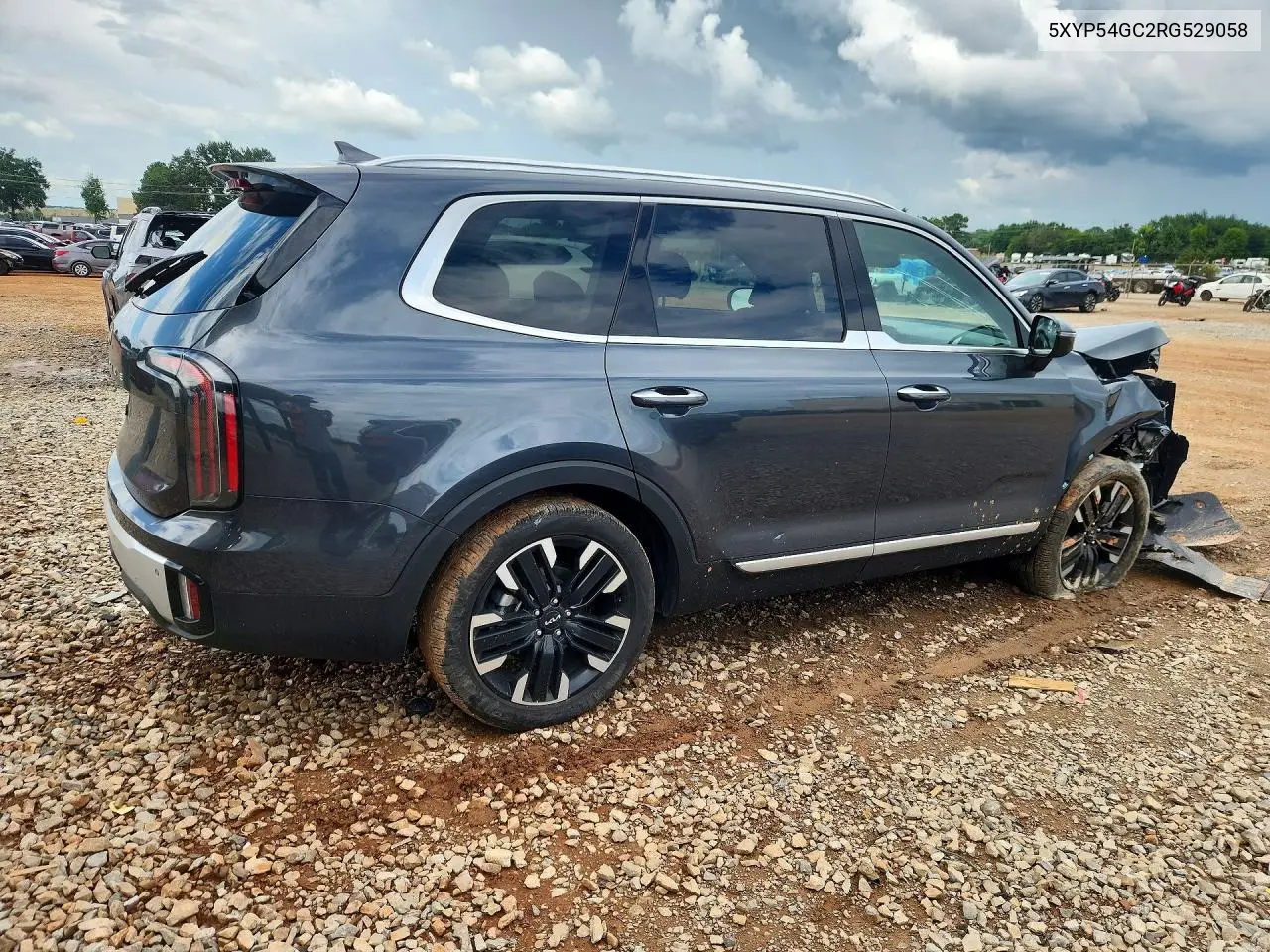 2024 Kia Telluride Sx VIN: 5XYP54GC2RG529058 Lot: 61089776