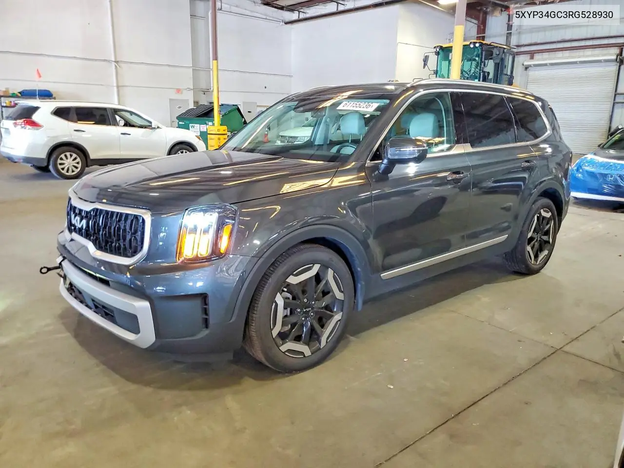 2024 Kia Telluride Ex VIN: 5XYP34GC3RG528930 Lot: 61155236