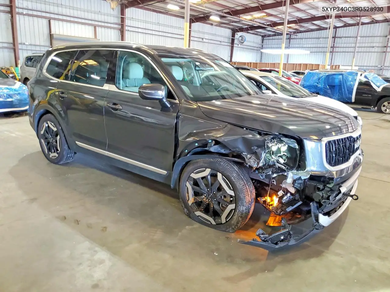 2024 Kia Telluride Ex VIN: 5XYP34GC3RG528930 Lot: 61155236
