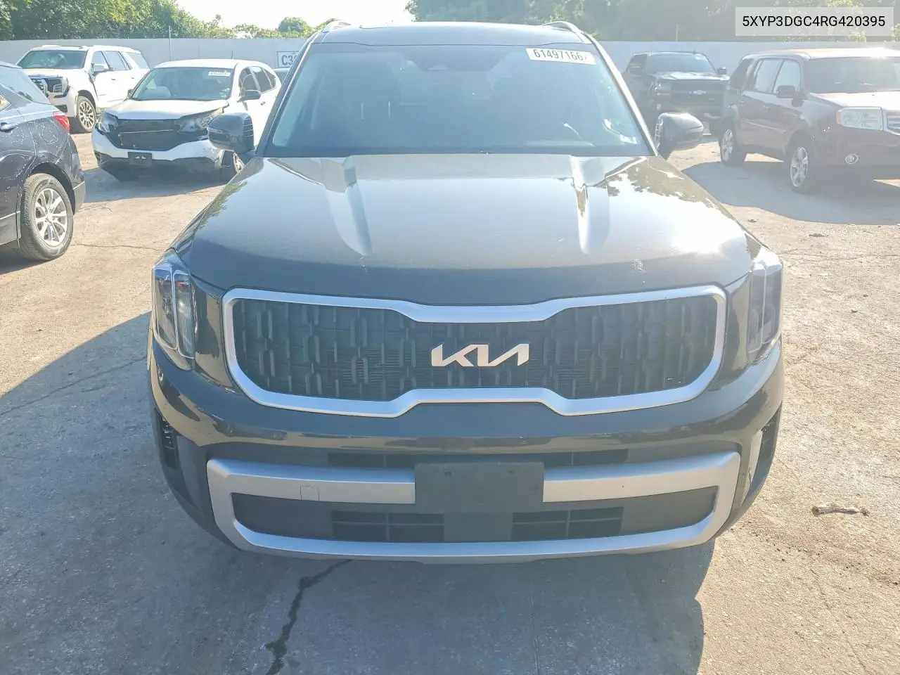 2024 Kia Telluride Ex VIN: 5XYP3DGC4RG420395 Lot: 61497166