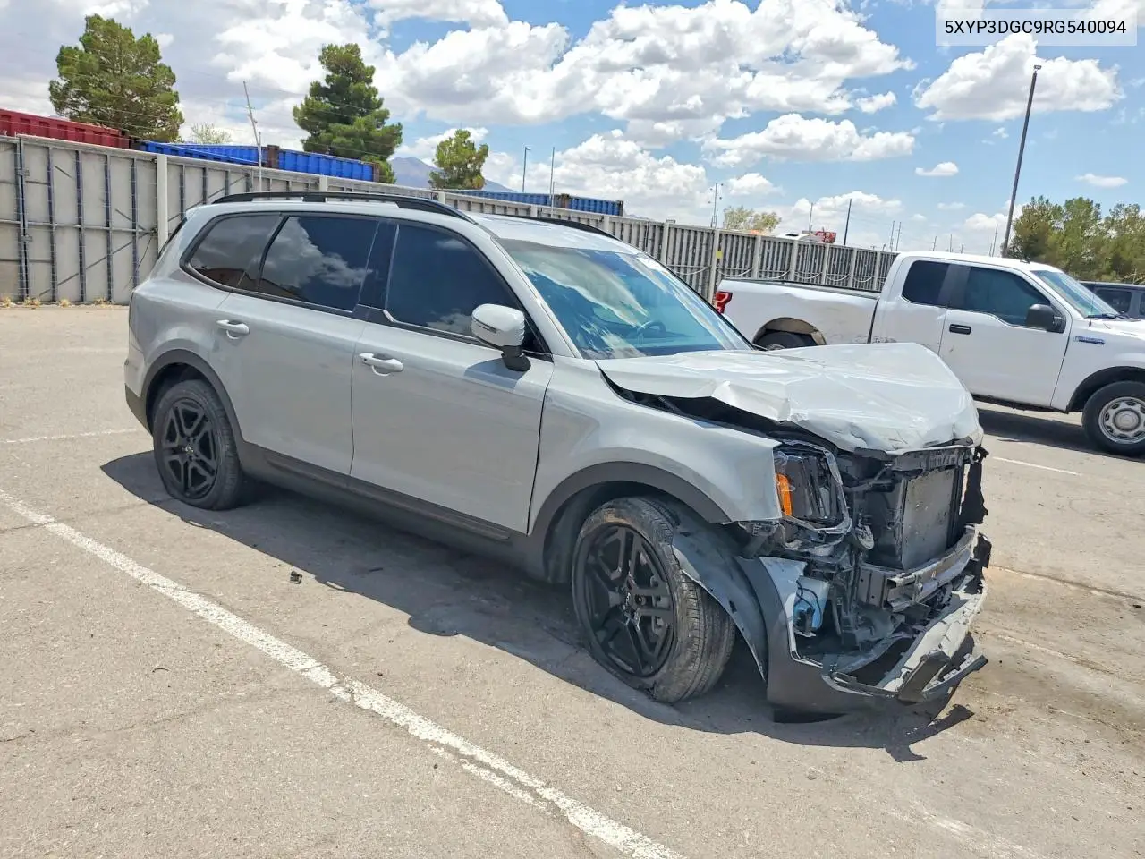 2024 Kia Telluride Ex X-Line VIN: 5XYP3DGC9RG540094 Lot: 61510486