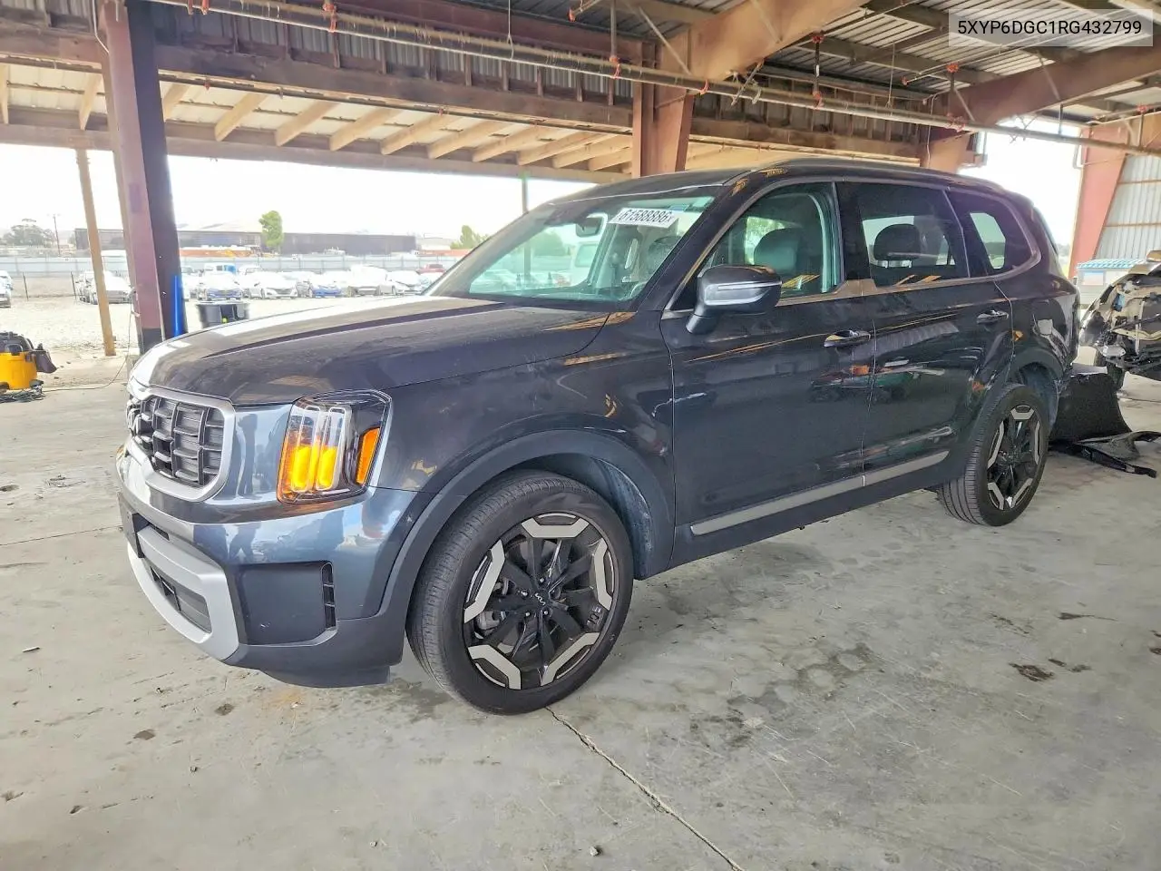 2024 Kia Telluride S VIN: 5XYP6DGC1RG432799 Lot: 61588886