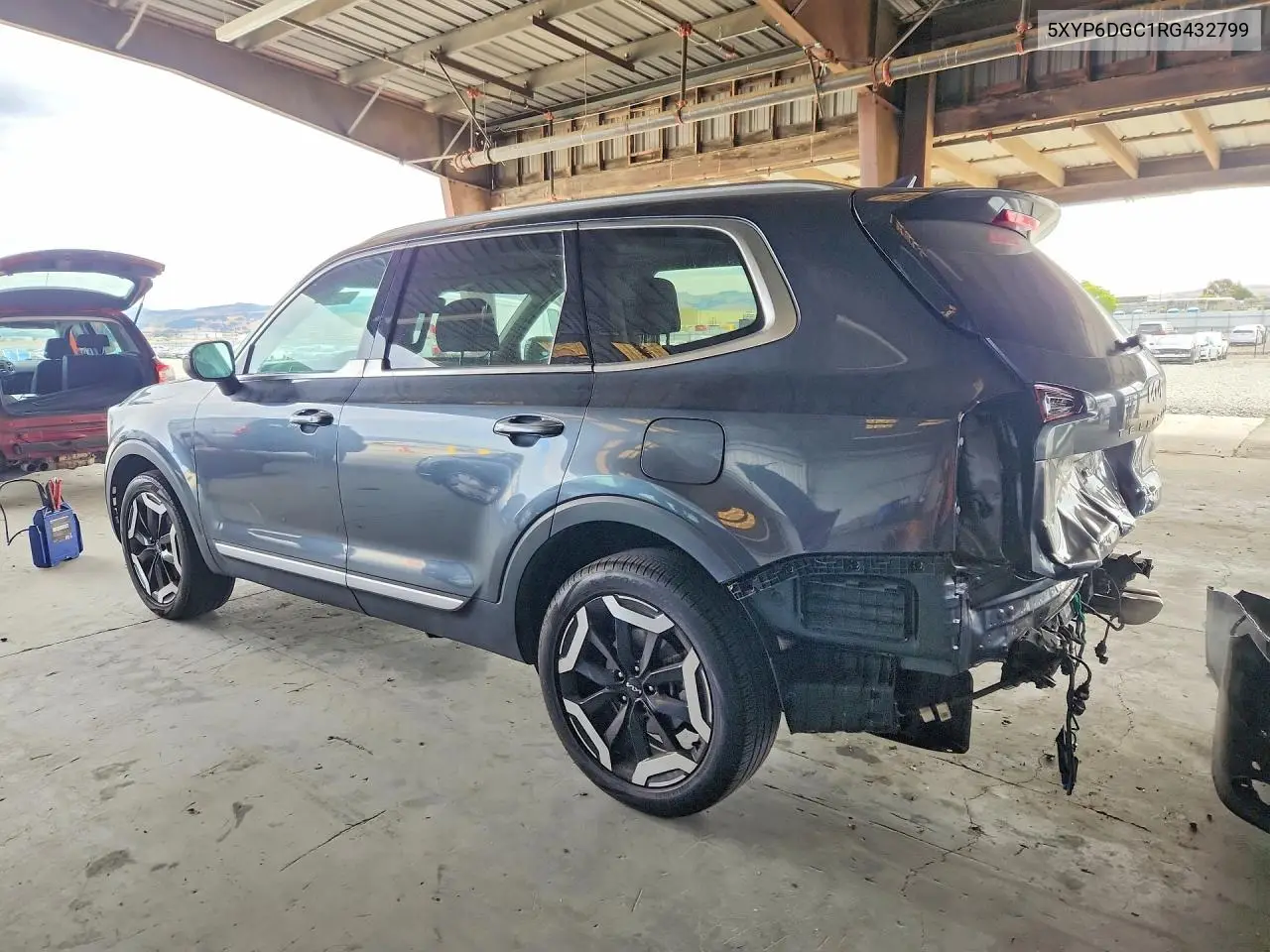 2024 Kia Telluride S VIN: 5XYP6DGC1RG432799 Lot: 61588886