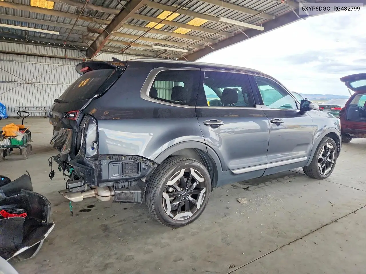 2024 Kia Telluride S VIN: 5XYP6DGC1RG432799 Lot: 61588886