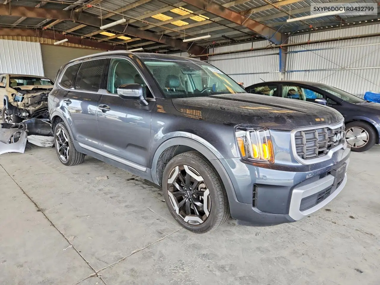 2024 Kia Telluride S VIN: 5XYP6DGC1RG432799 Lot: 61588886
