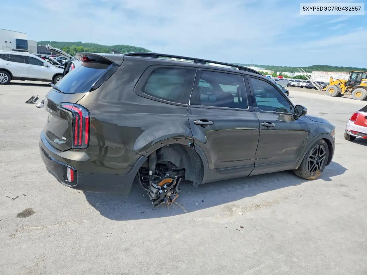 2024 Kia Telluride Sx X-Line VIN: 5XYP5DGC7RG432857 Lot: 85769865