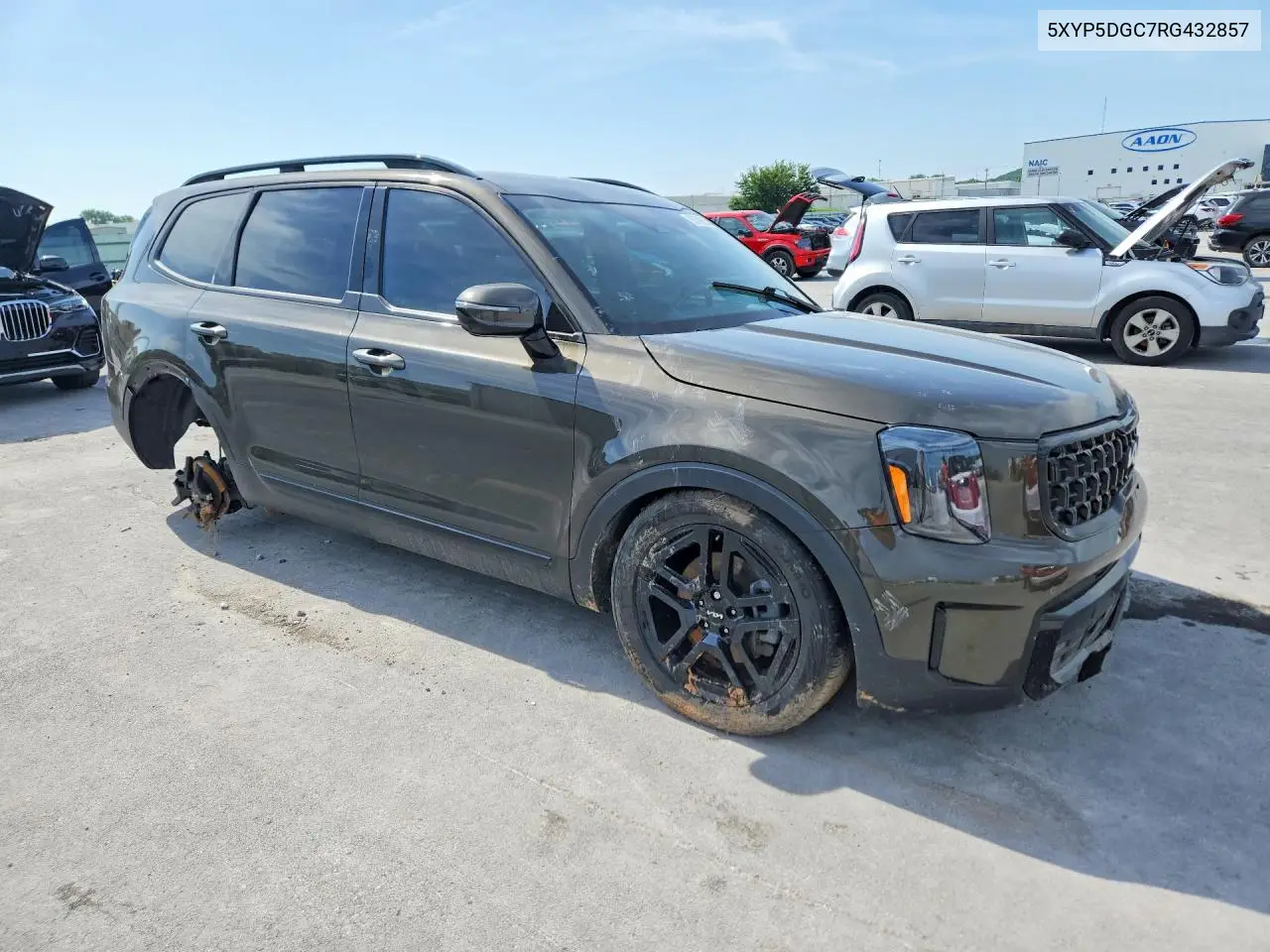 2024 Kia Telluride Sx X-Line VIN: 5XYP5DGC7RG432857 Lot: 85769865