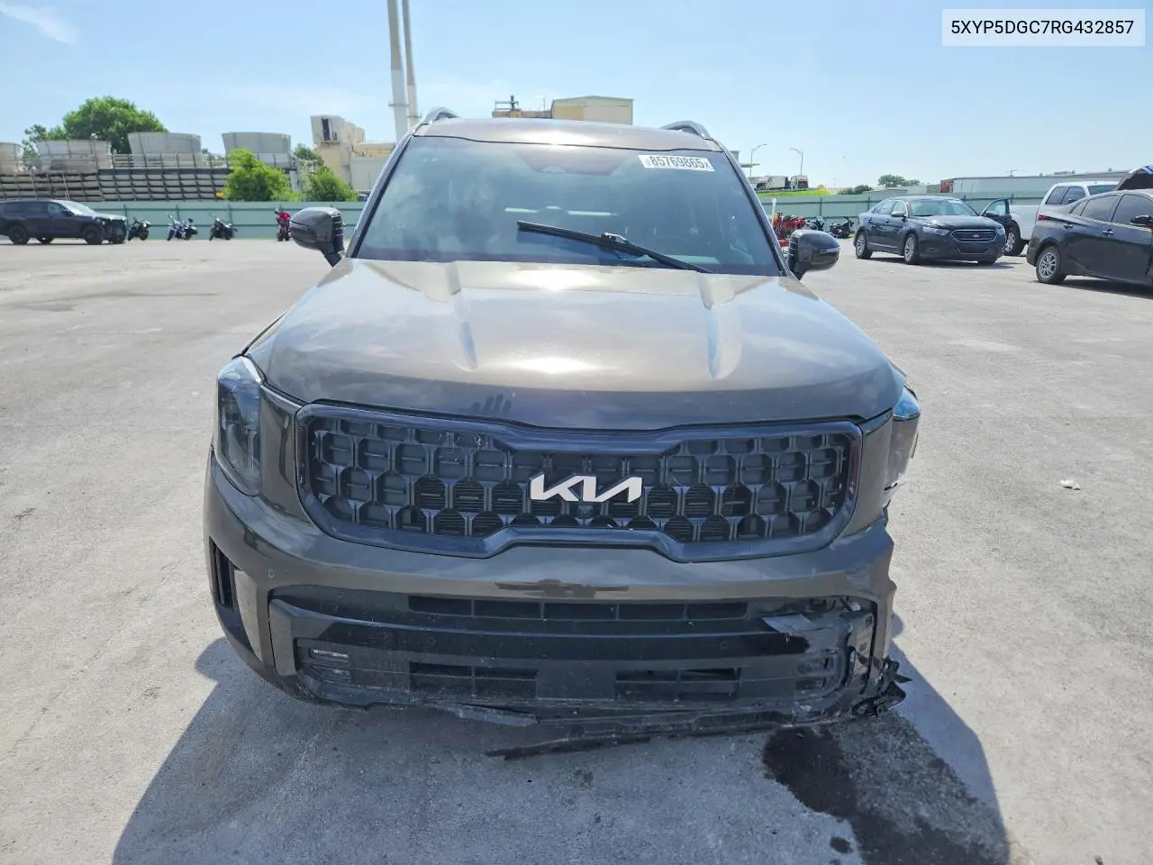 2024 Kia Telluride Sx X-Line VIN: 5XYP5DGC7RG432857 Lot: 85769865
