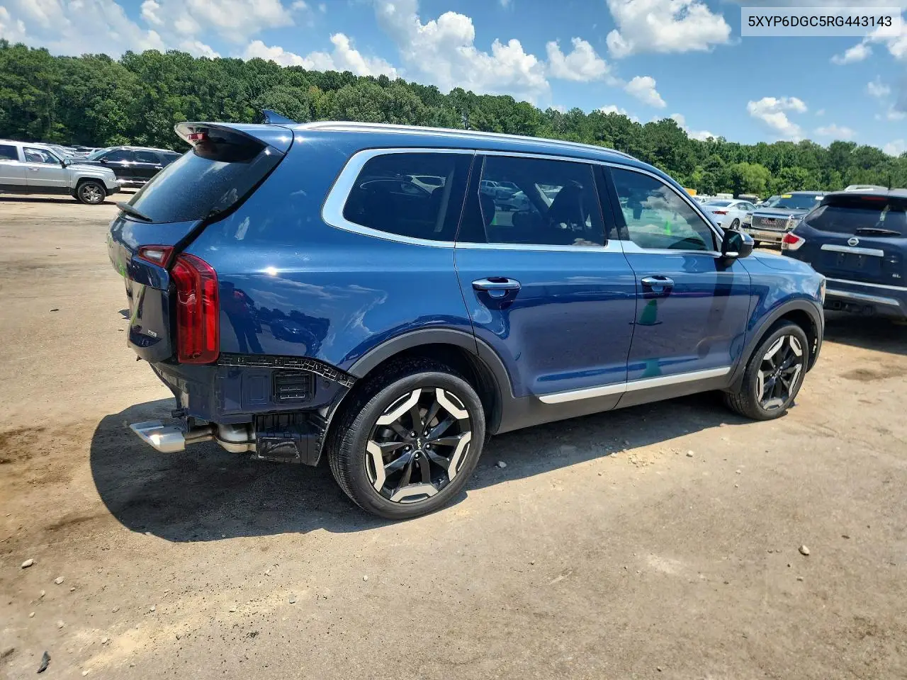2024 Kia Telluride S VIN: 5XYP6DGC5RG443143 Lot: 95590025