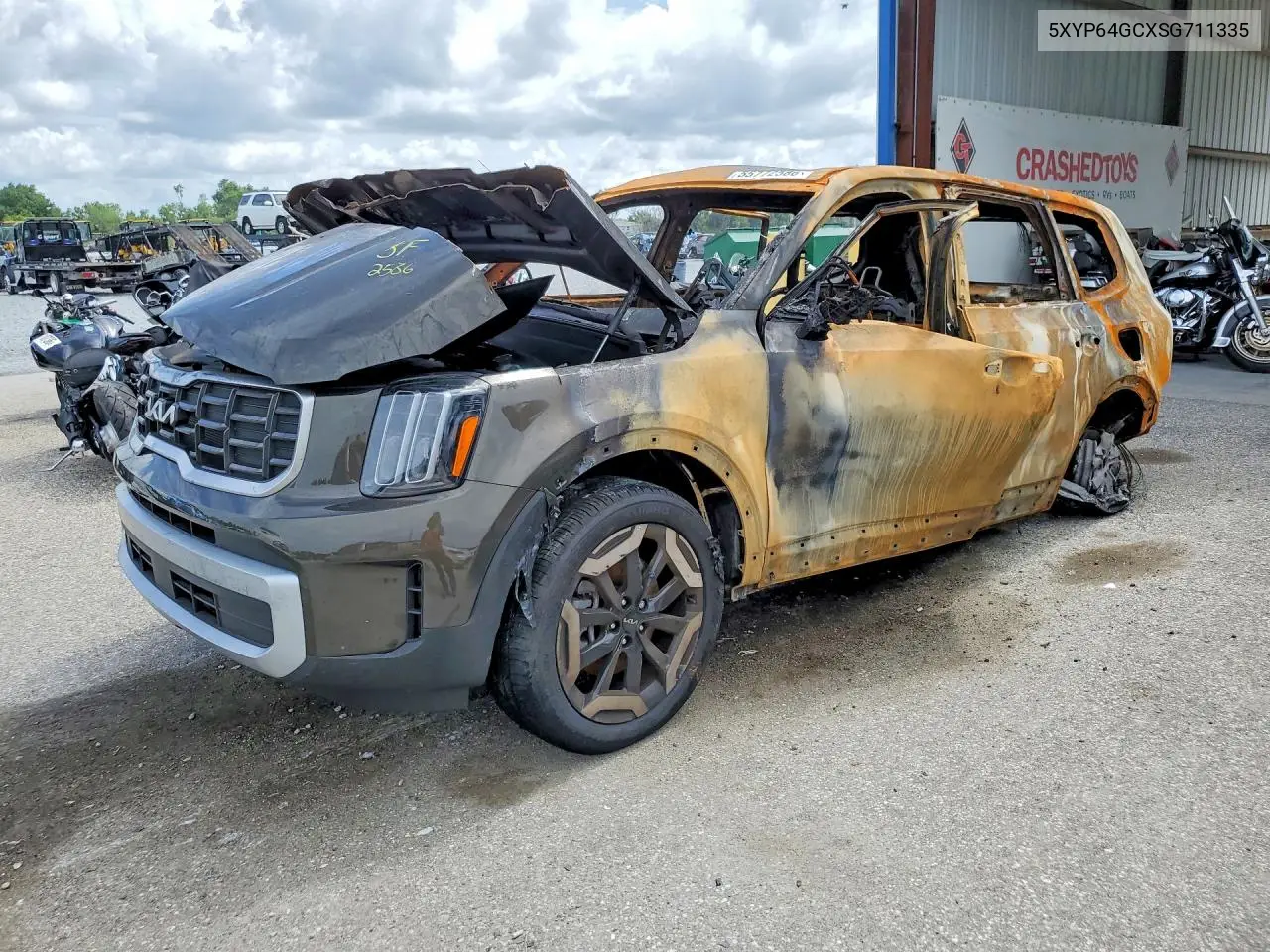 2025 Kia Telluride S VIN: 5XYP64GCXSG711335 Lot: 55772586