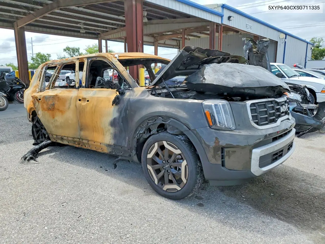 2025 Kia Telluride S VIN: 5XYP64GCXSG711335 Lot: 55772586