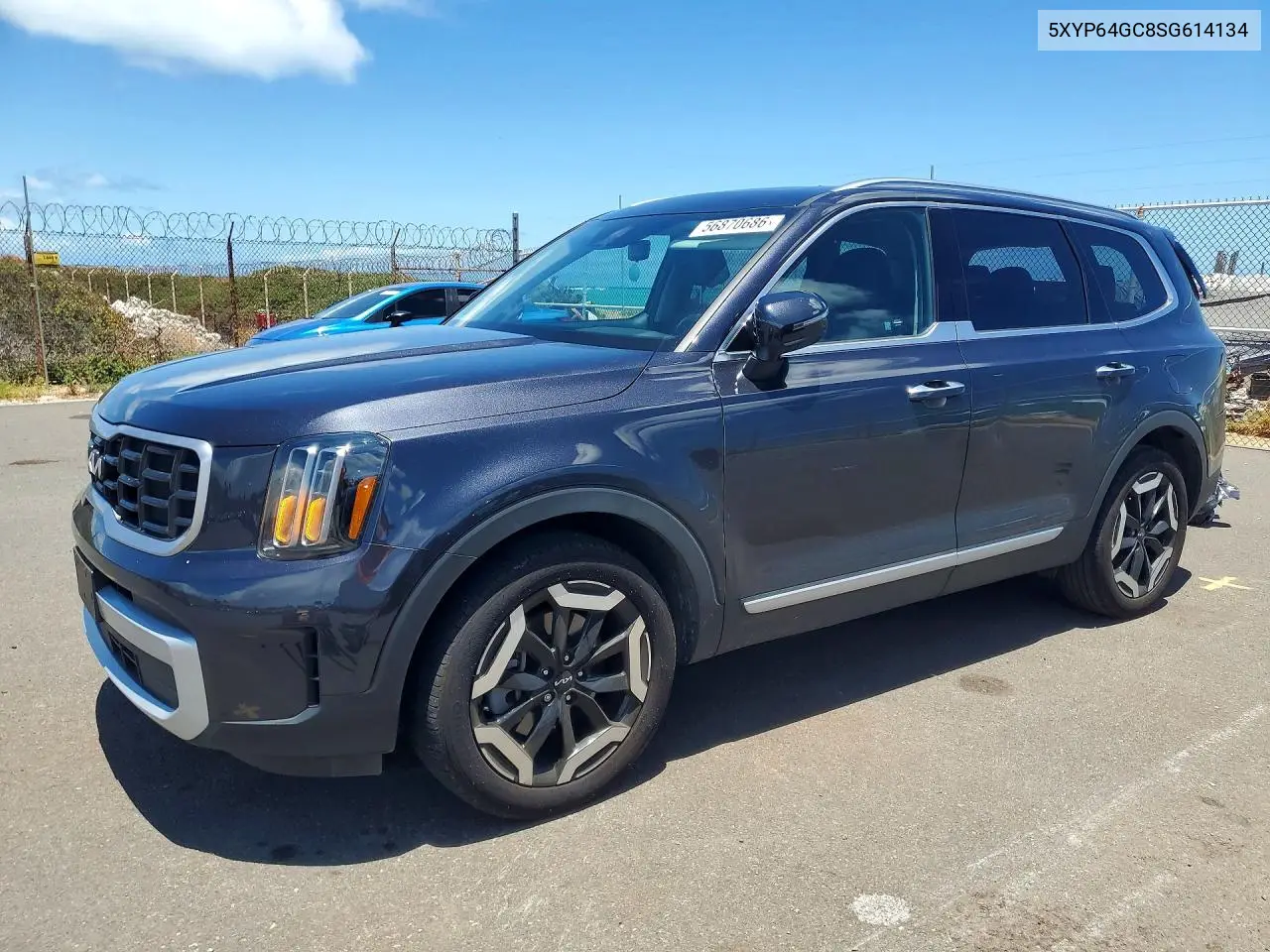 2025 Kia Telluride S VIN: 5XYP64GC8SG614134 Lot: 56870686