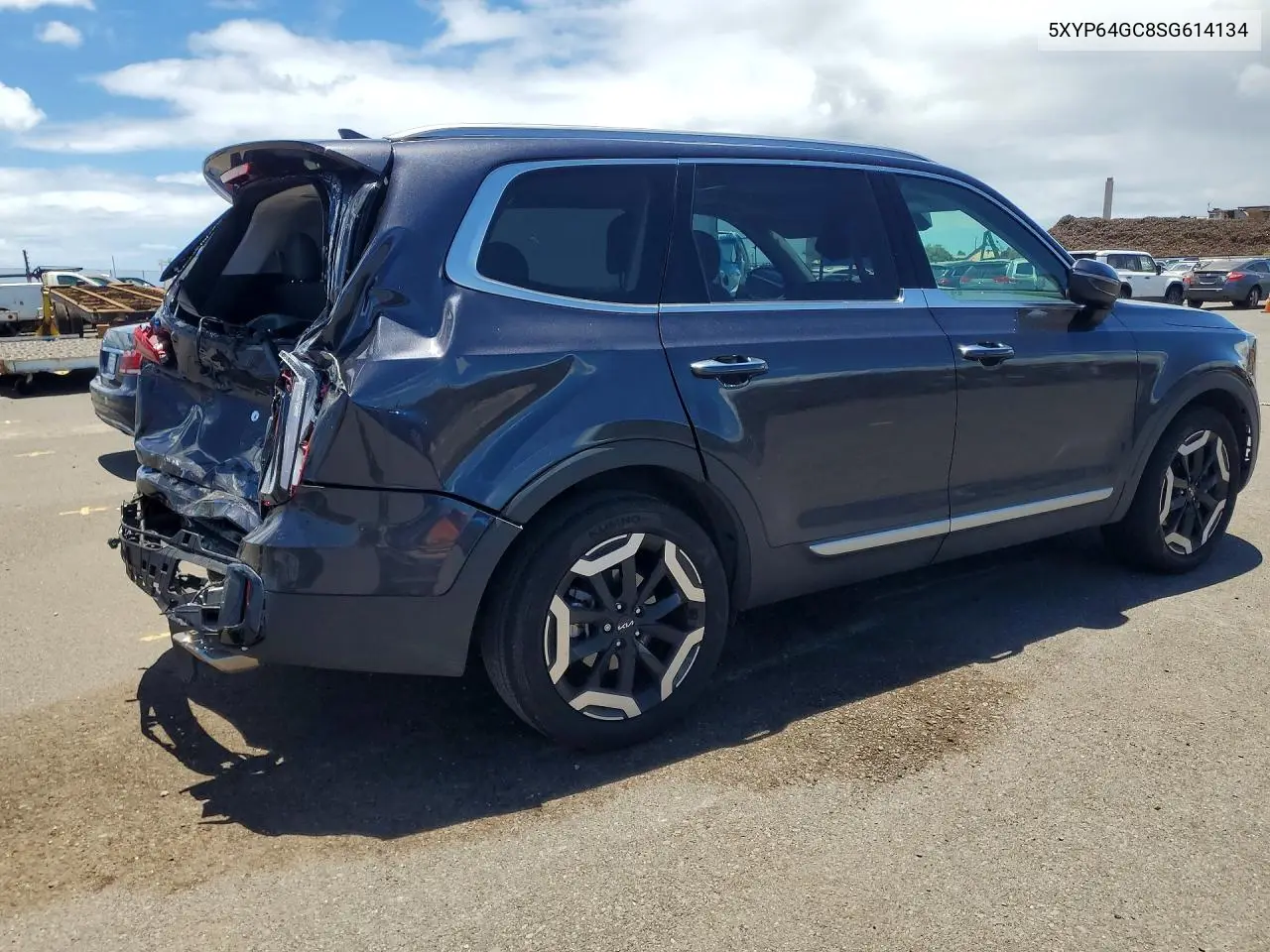 2025 Kia Telluride S VIN: 5XYP64GC8SG614134 Lot: 56870686