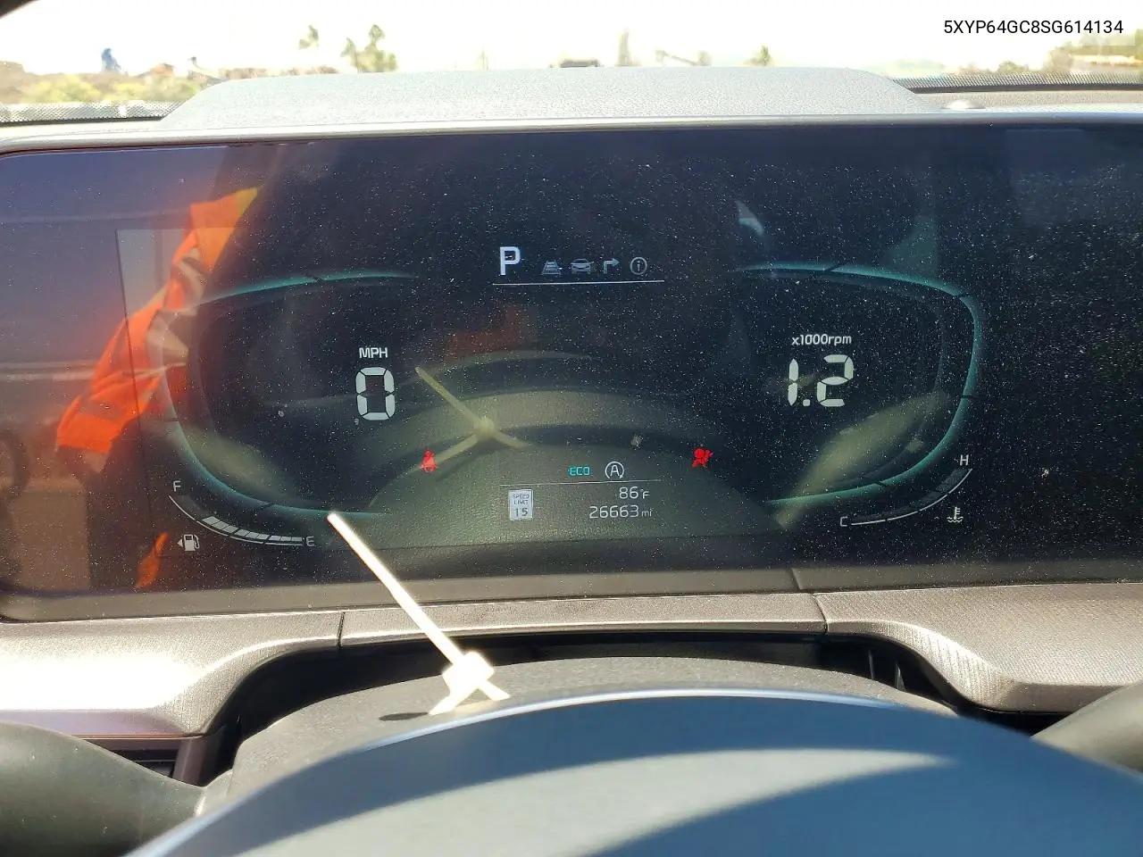 2025 Kia Telluride S VIN: 5XYP64GC8SG614134 Lot: 56870686