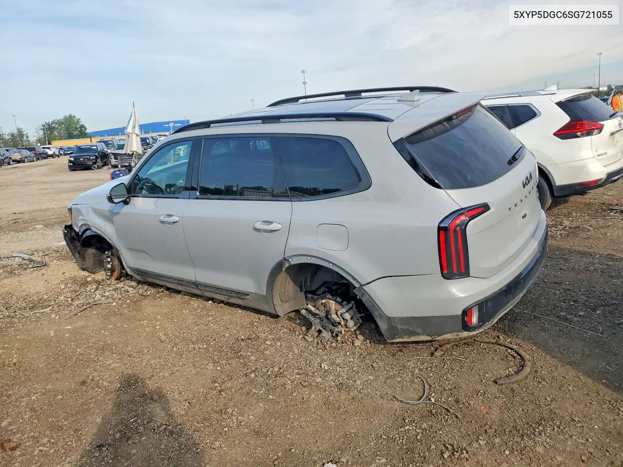 2025 Kia Telluride Sx-Prestige X-Line VIN: 5XYP5DGC6SG721055 Lot: 58908396