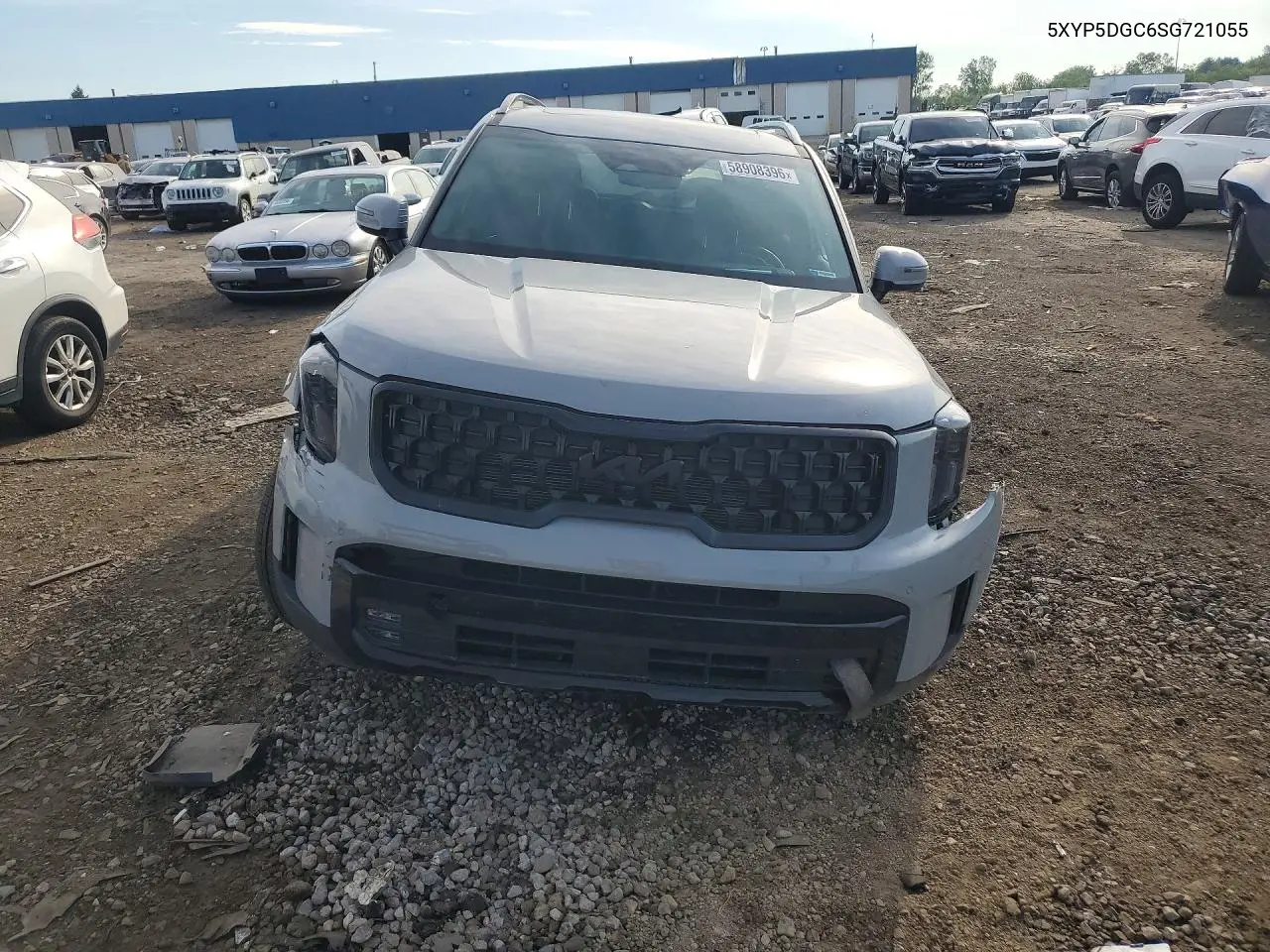 2025 Kia Telluride Sx-Prestige X-Line VIN: 5XYP5DGC6SG721055 Lot: 58908396