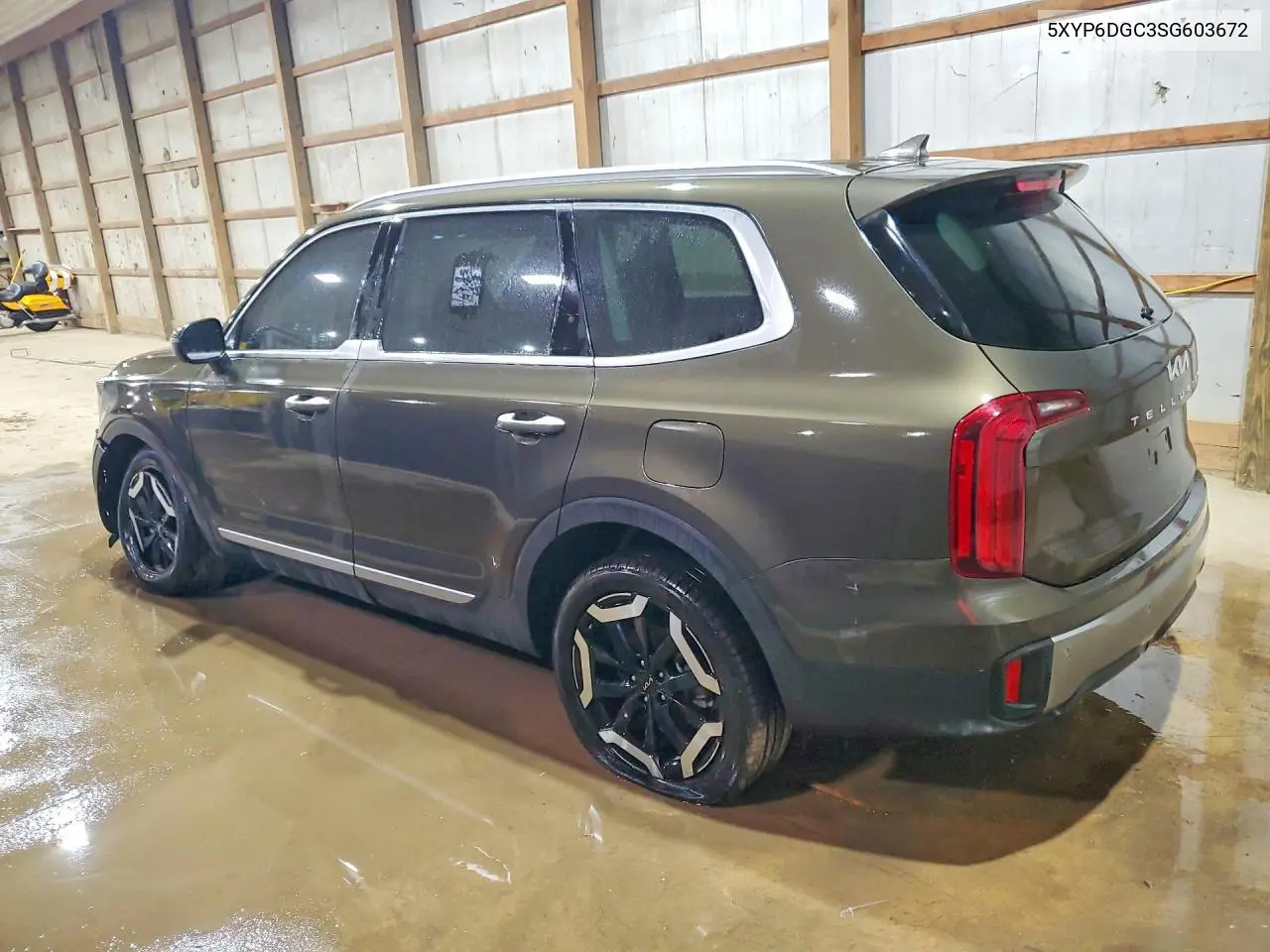 2025 Kia Telluride S VIN: 5XYP6DGC3SG603672 Lot: 59157226
