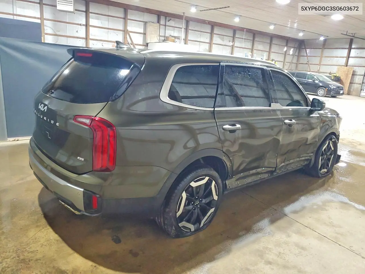 2025 Kia Telluride S VIN: 5XYP6DGC3SG603672 Lot: 59157226