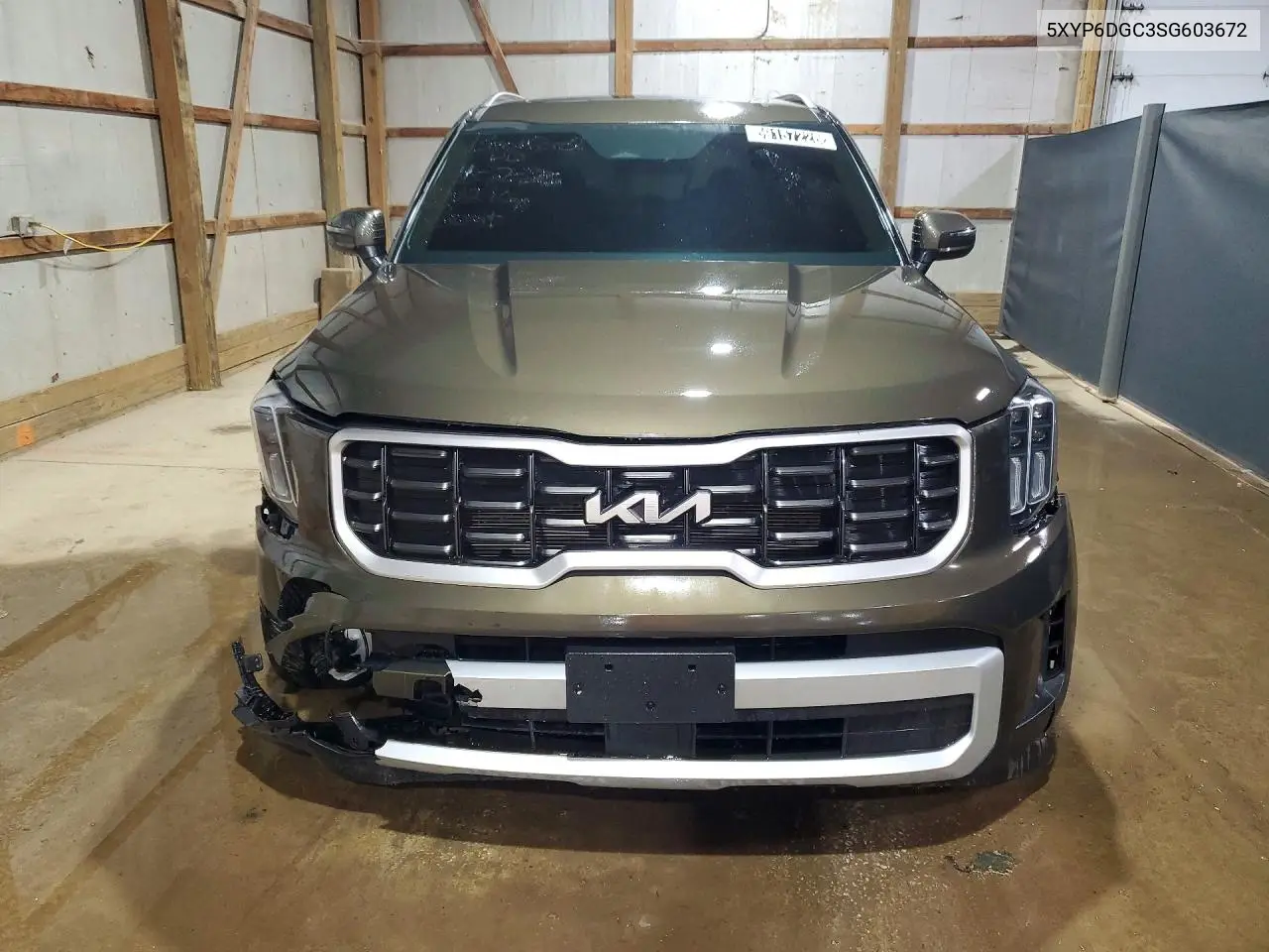 2025 Kia Telluride S VIN: 5XYP6DGC3SG603672 Lot: 59157226
