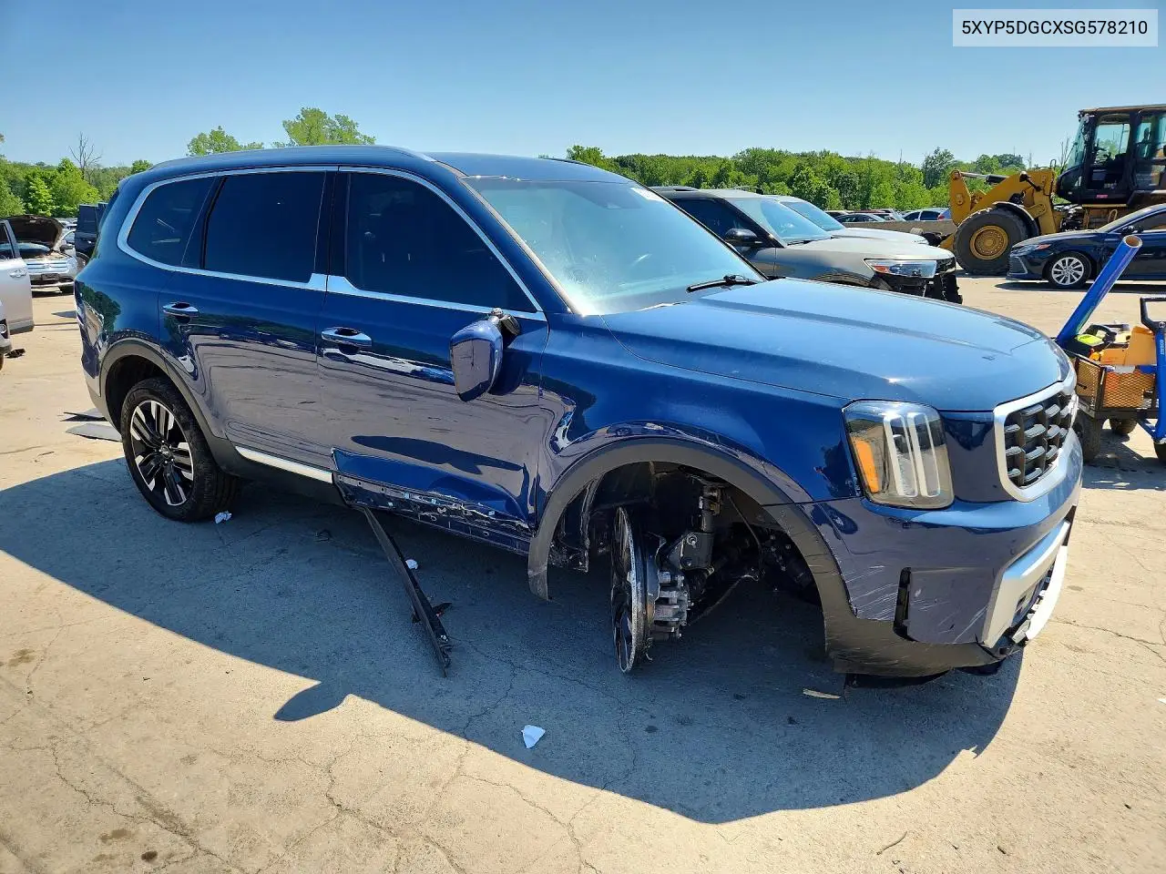 2025 Kia Telluride Sx VIN: 5XYP5DGCXSG578210 Lot: 59780256