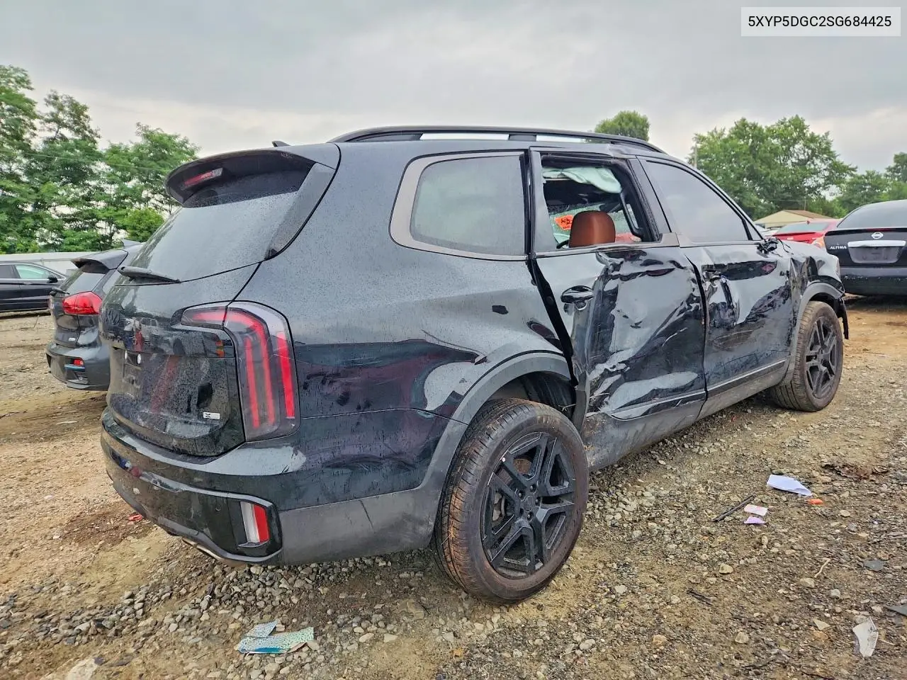 2025 Kia Telluride Sx-Prestige X-Line VIN: 5XYP5DGC2SG684425 Lot: 60321276