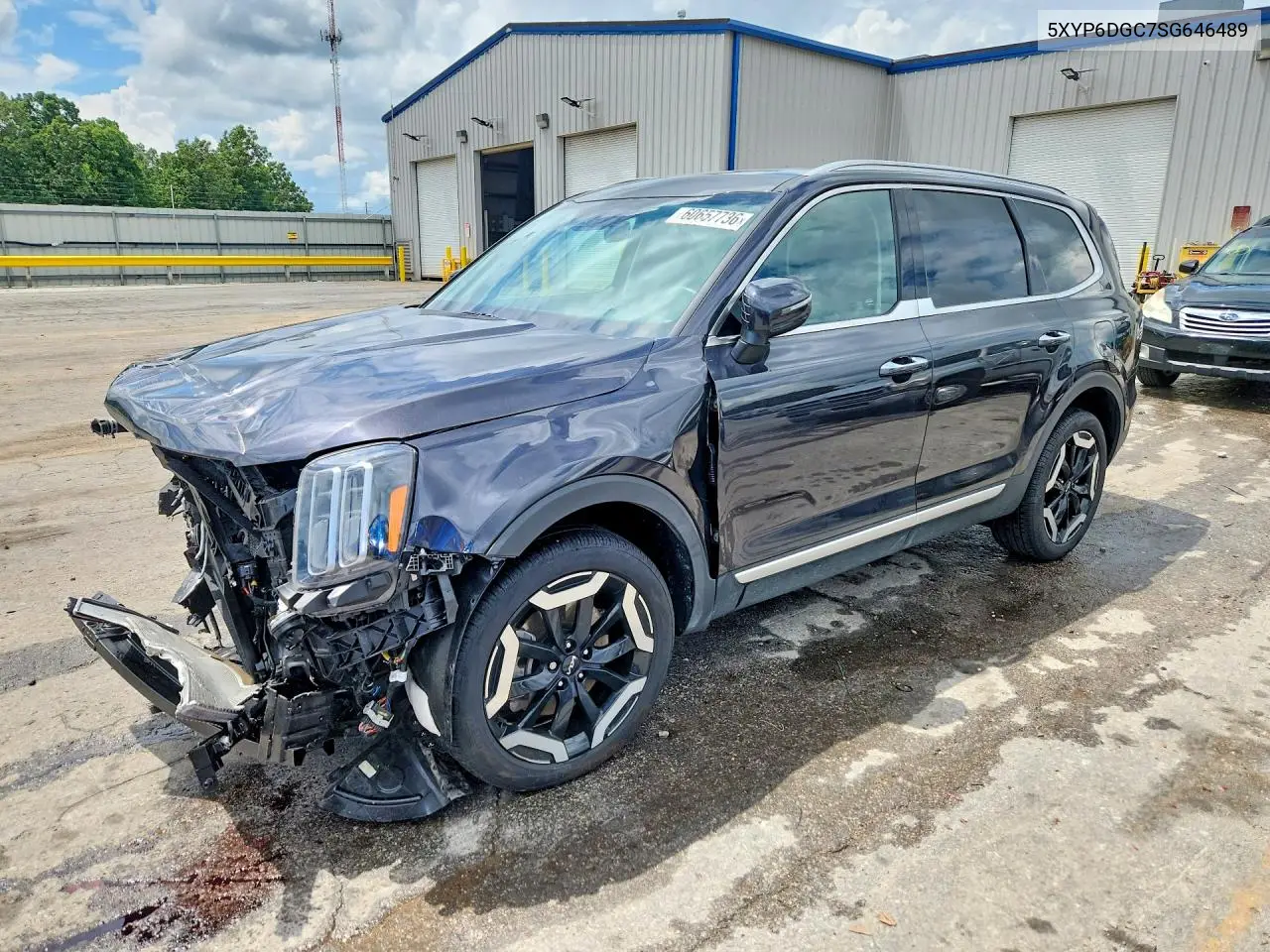2025 Kia Telluride S VIN: 5XYP6DGC7SG646489 Lot: 60657736